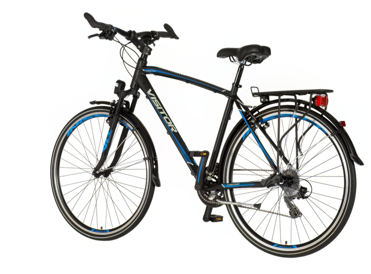 Bicikl Visitor Terra man 28" crno plavi