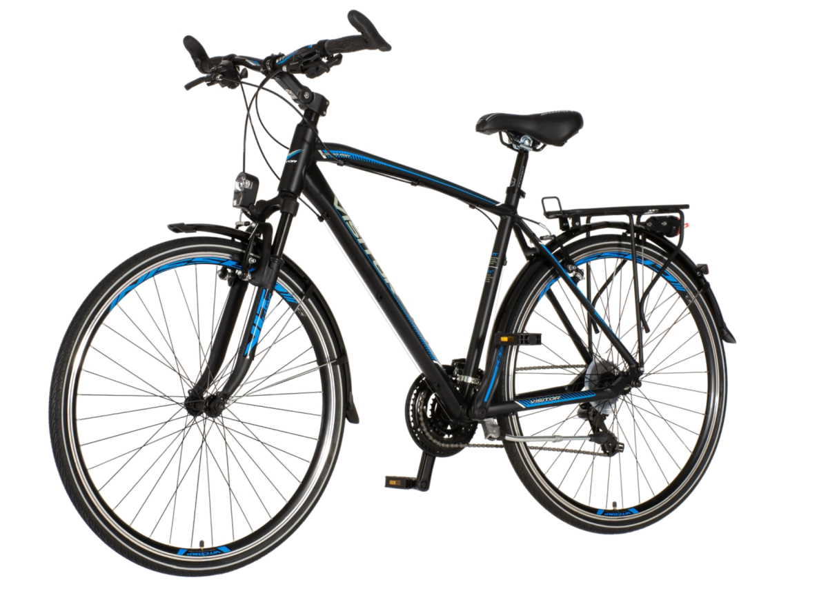 Bicikl Visitor Terra man 28" crno plavi