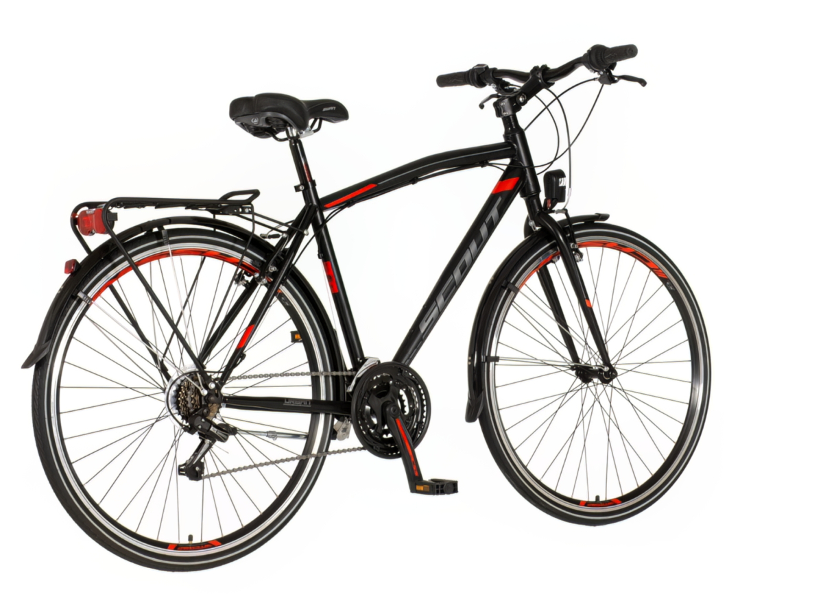 Bicikl Visitor Urban 28" crno sivi