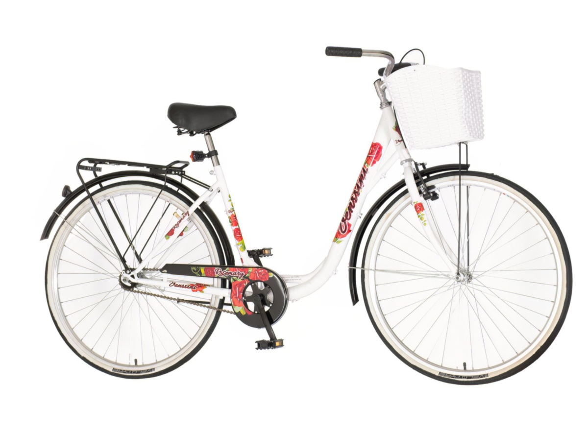 Bicikl Venssini Diamante 28" belo crveni