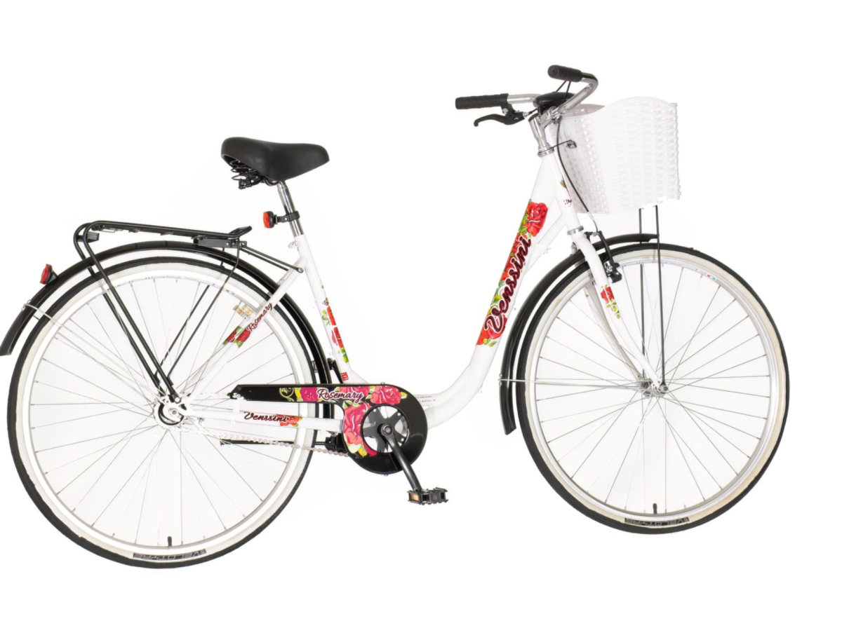 Bicikl Venssini Diamante 28" belo crveni
