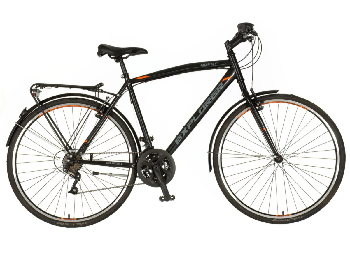Bicikl Explorer Quest 28" crno narandžasti
