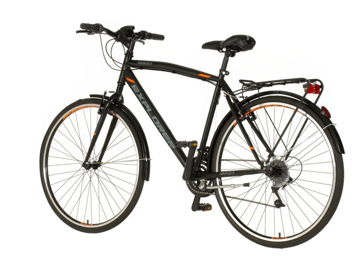 Bicikl Explorer Quest 28" crno narandžasti
