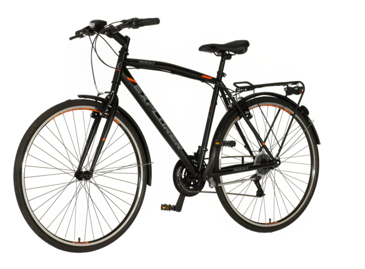Bicikl Explorer Quest 28" crno narandžasti
