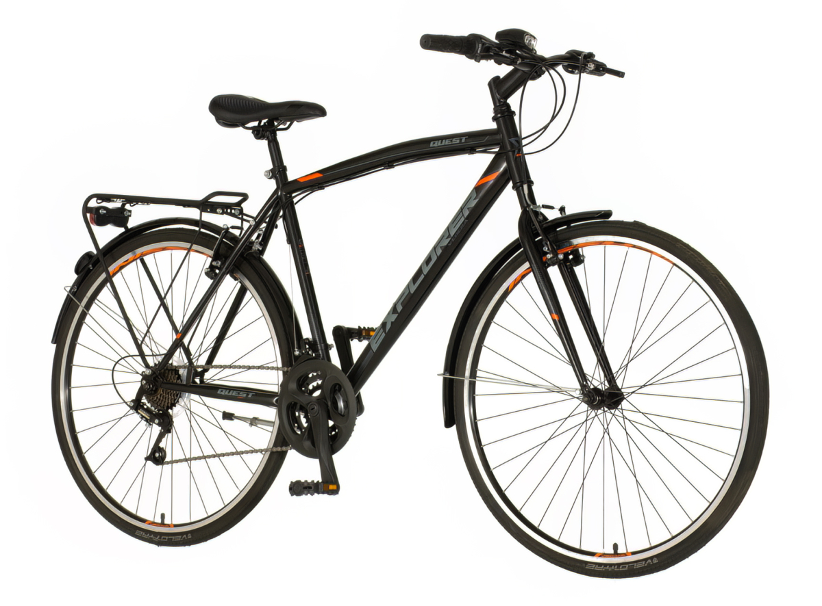 Bicikl Explorer Quest 28" crno narandžasti