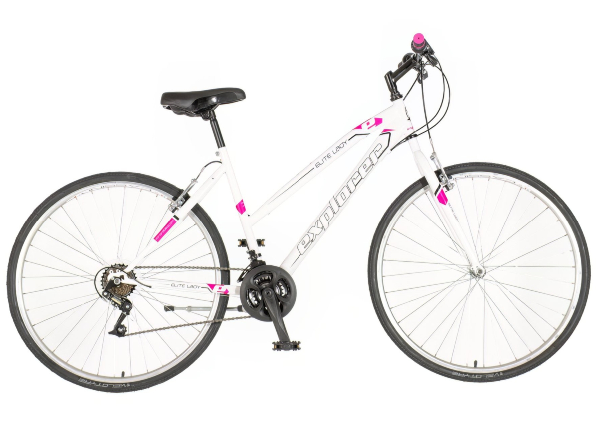 Bicikl Explorer Elite lady 28" belo roze