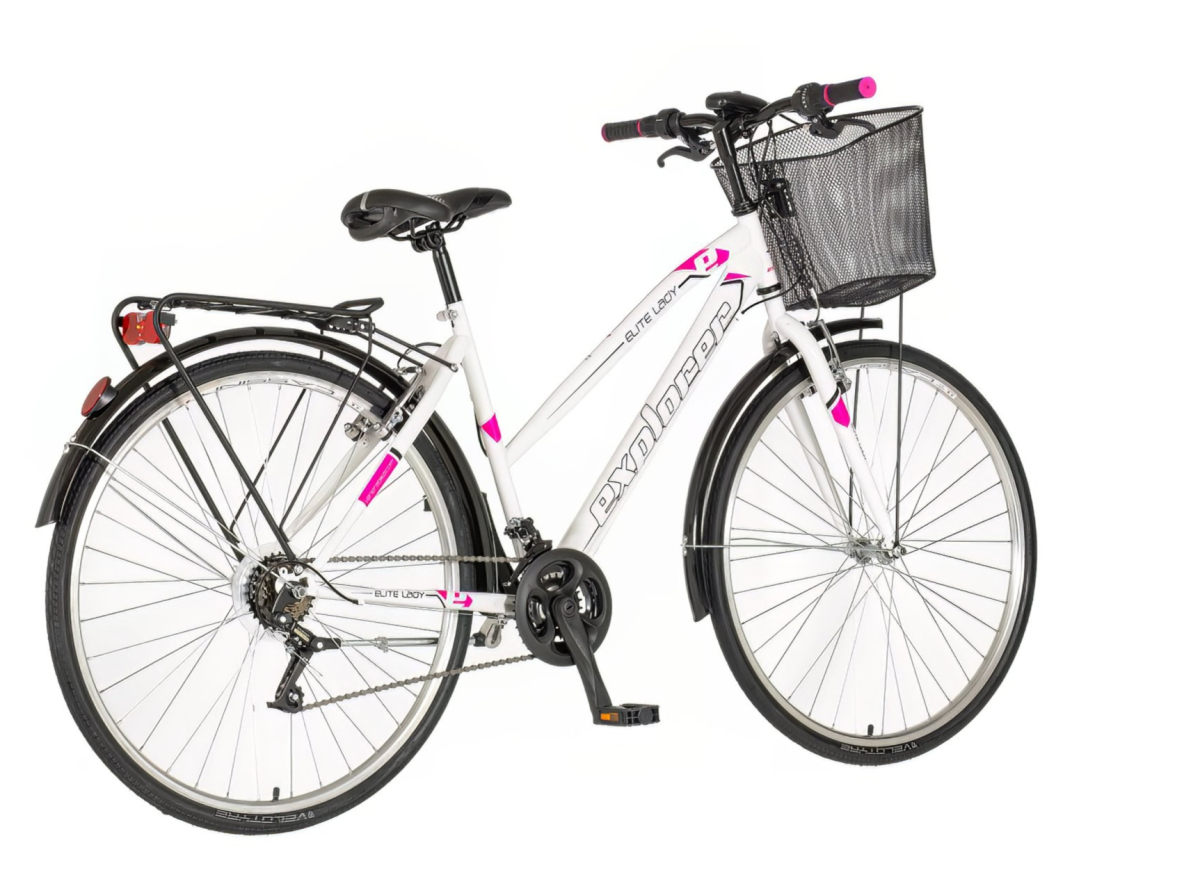 Bicikl Explorer Elite Lady 28" belo roze