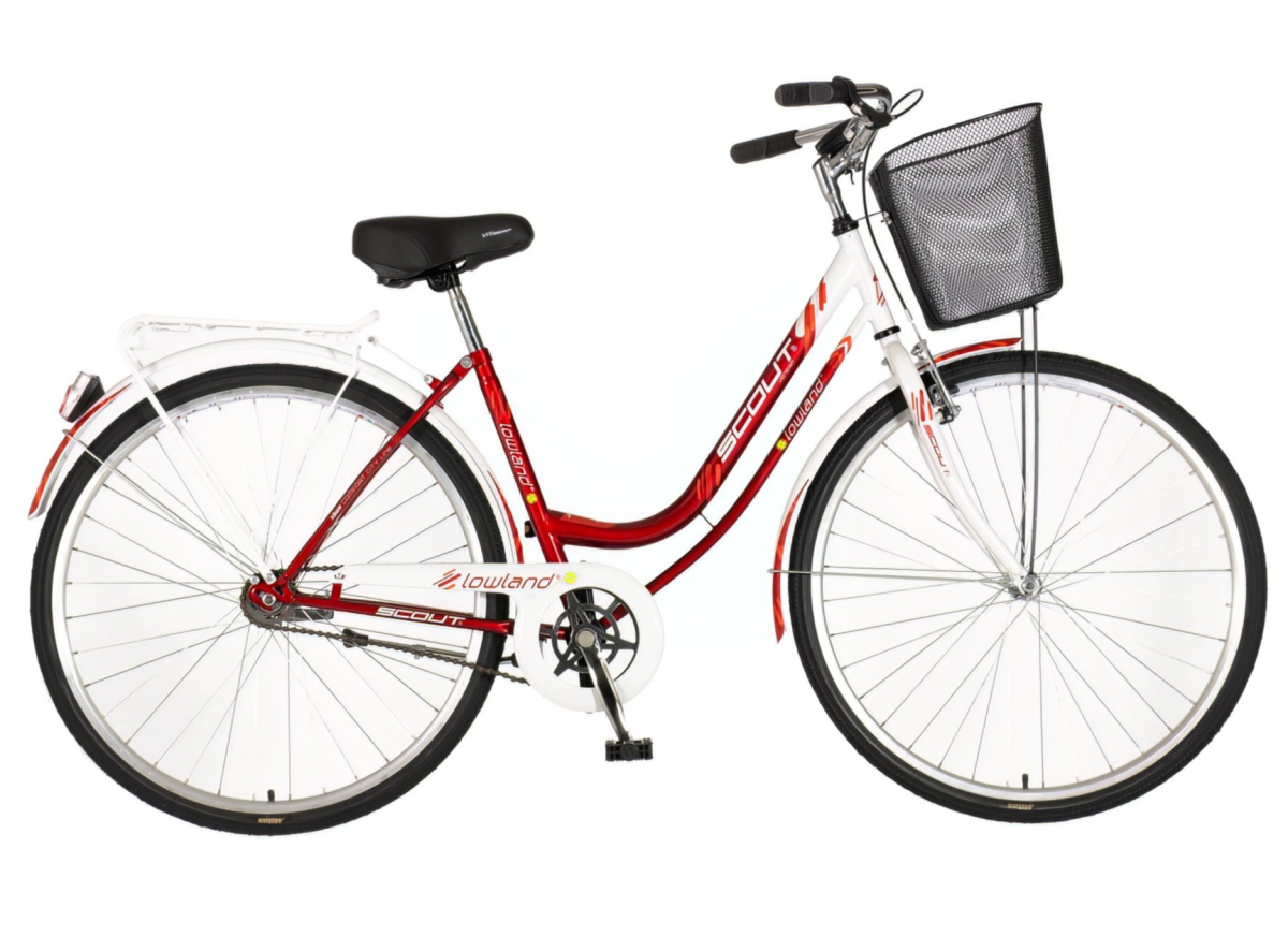 Bicikl Visitor Lowland 28" crveno beli