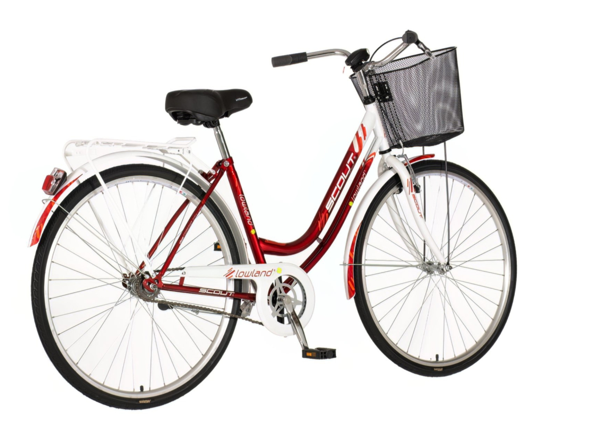 Bicikl Visitor Lowland 28" crveno beli