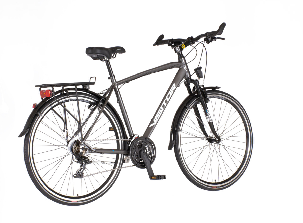 Bicikl Visitor Terra Man 28" sivi