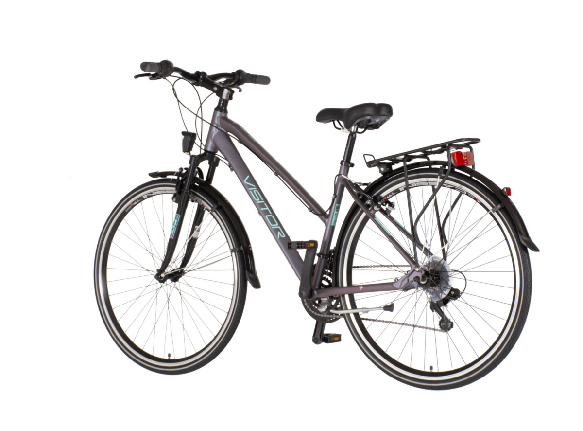 Bicikl Visitor Terra Lady 28" sivo tirkiz