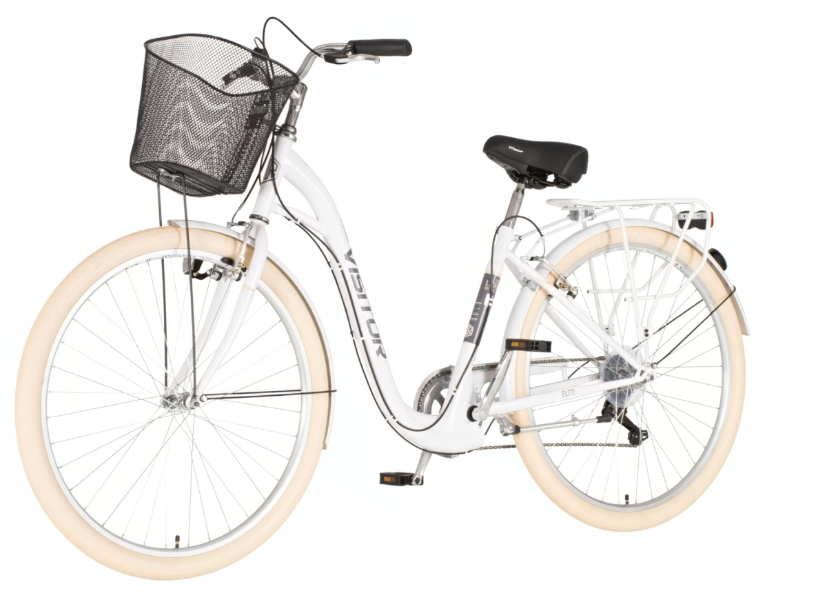 Bicikl Visitor Elite 28" belo crni