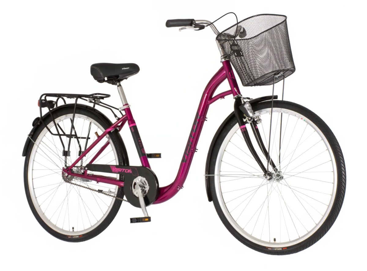 Bicikl Visitor Elite 28"  ljubičasto crni