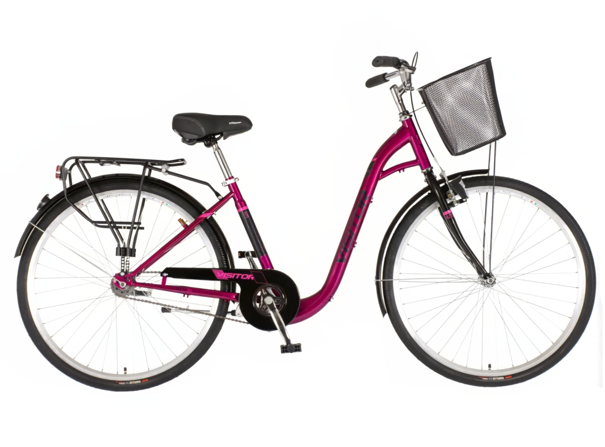 Bicikl Visitor Elite 28"  ljubičasto crni