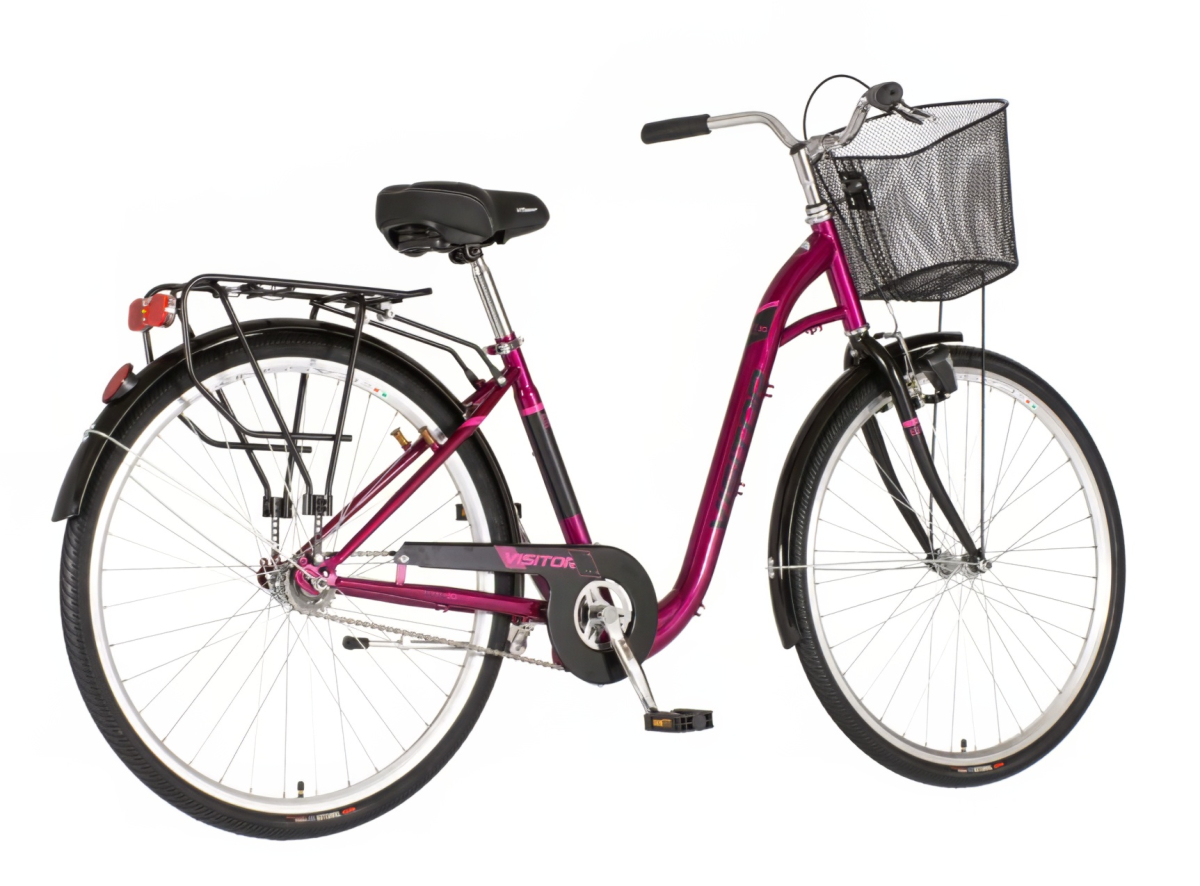 Bicikl Visitor Elite 28"  ljubičasto crni