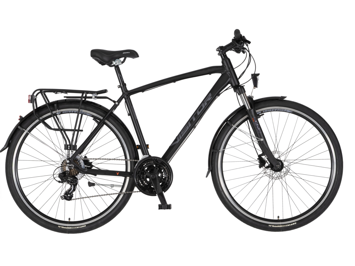 Bicikl Visitor Terra Man hidraulika 28" crni