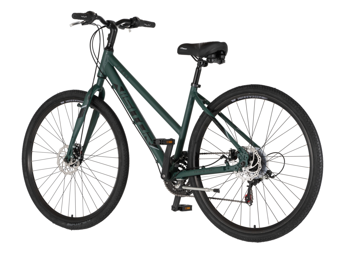 BICIKL CITY VISITOR RIDGE 28" ALU 17" DISK DUPLI 18 BRZINA 167-192CM(L/XL) ZELENI MAT