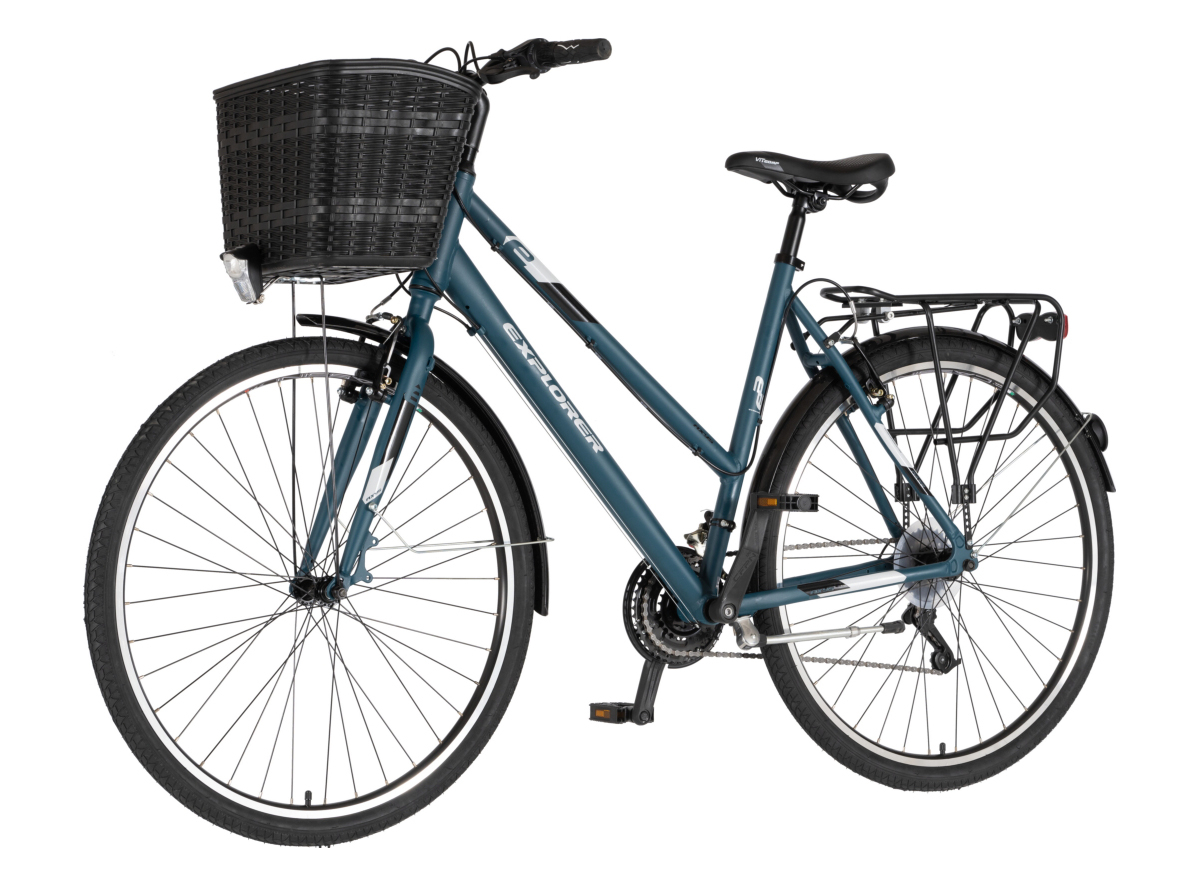 BICIKL TOUR EXPLORER AXYS LADY PRO 28" ALU 21" V-BRAKE  18 BRZINA 167-192CM (L/XL) PLAVI