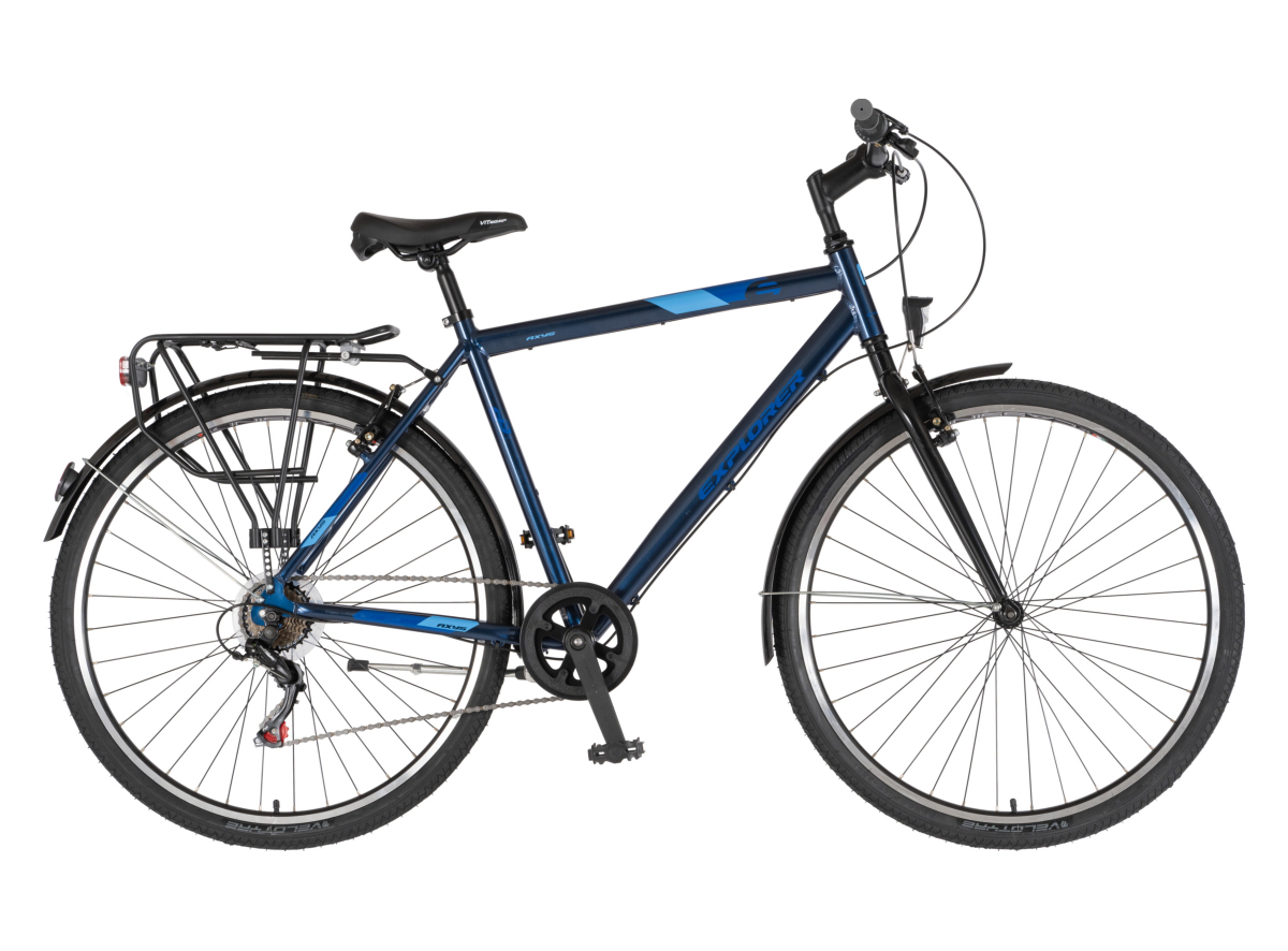 BICIKL TOUR EXPLORER AXYS 28" ALU 21" V-BRAKE  6 BRZINA 167-192CM (L/XL) PLAVI PERLA