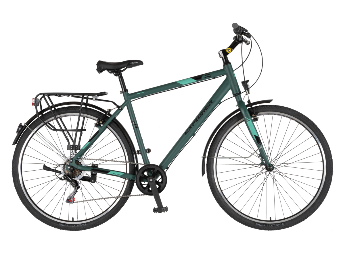BICIKL TOUR EXPLORER AXYS 28" ALU 21" V-BRAKE  6 BRZINA 167-192CM (L/XL) ZELENI