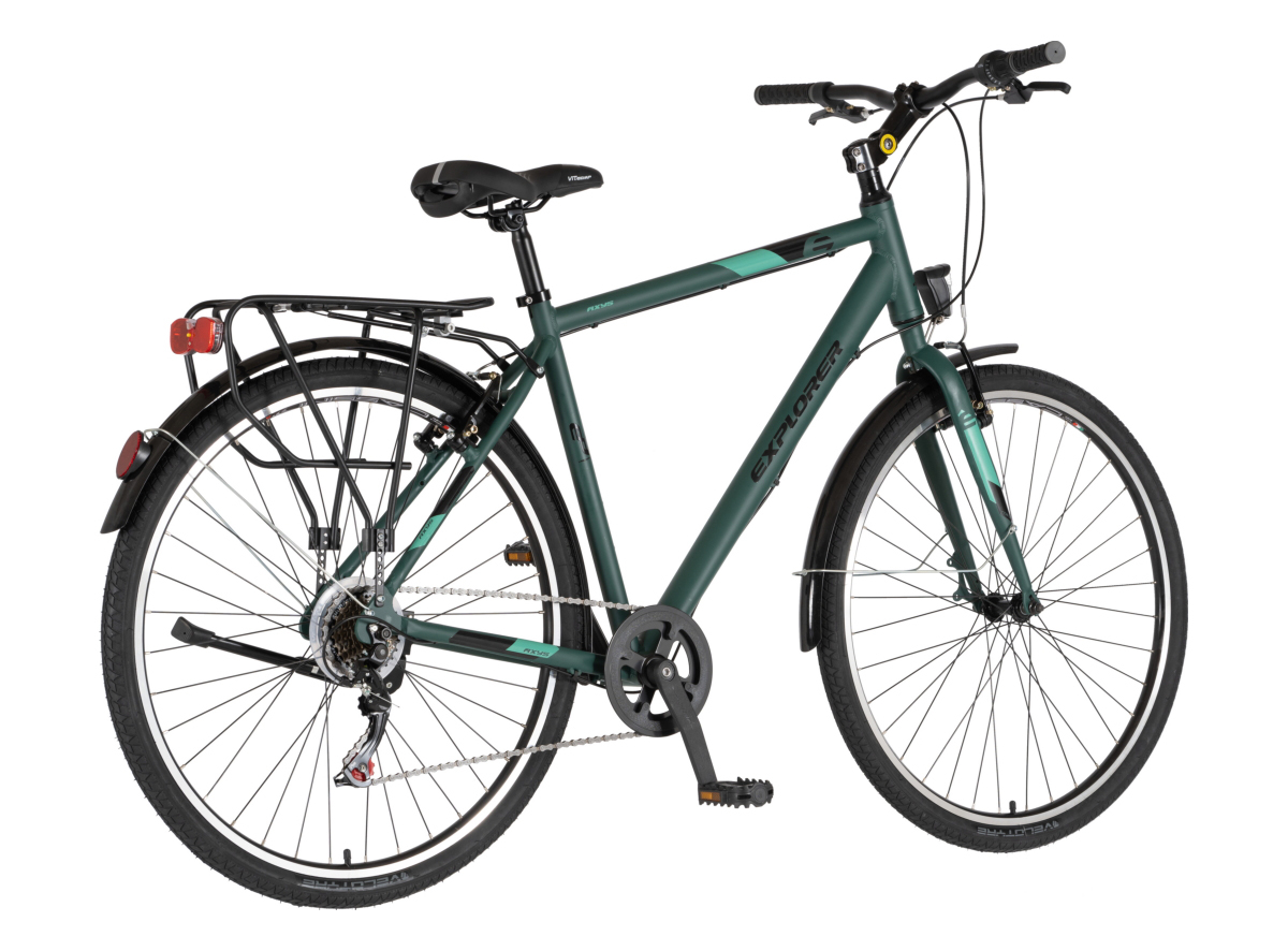 BICIKL TOUR EXPLORER AXYS 28" ALU 21" V-BRAKE  6 BRZINA 167-192CM (L/XL) ZELENI