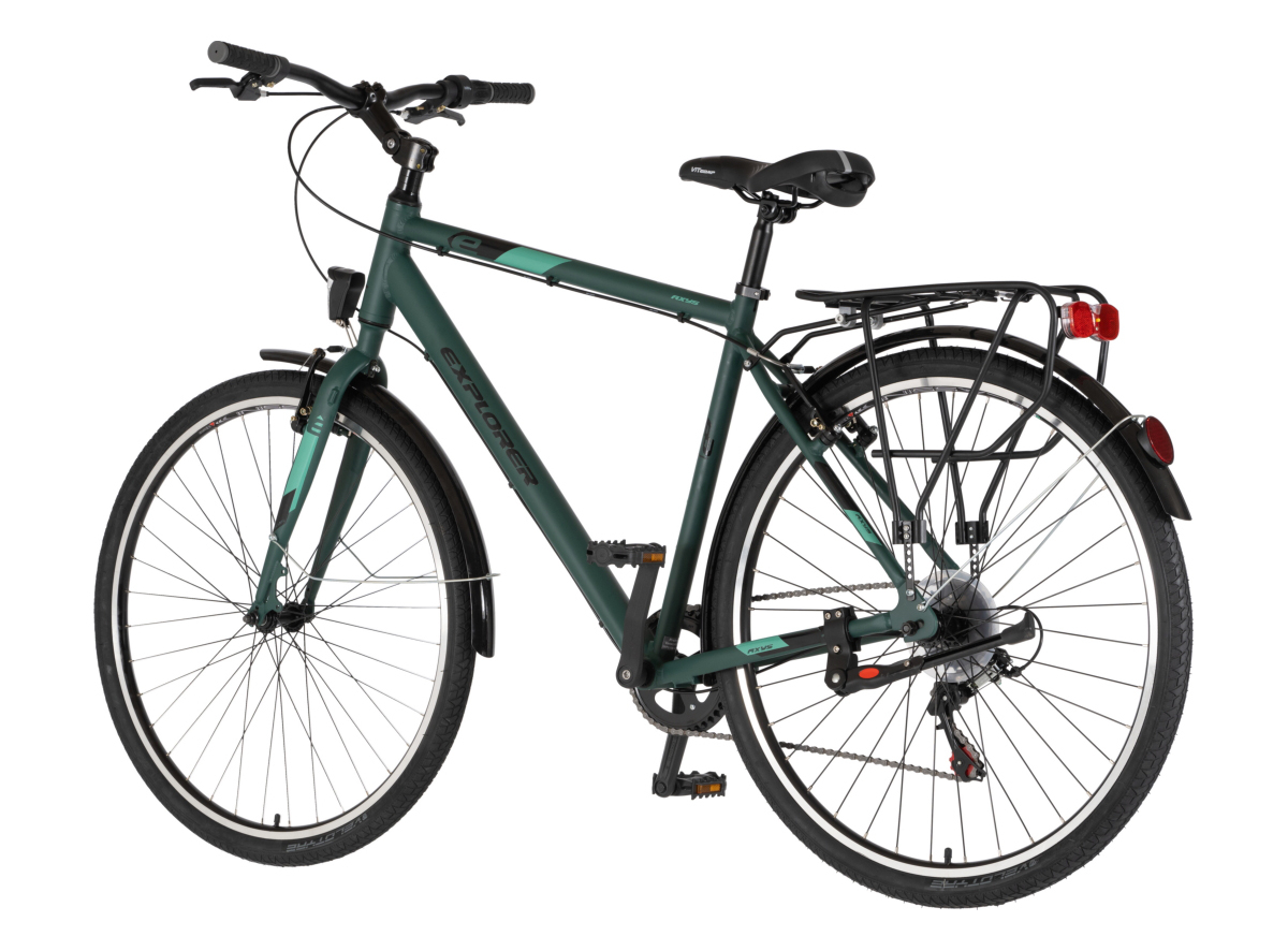 BICIKL TOUR EXPLORER AXYS 28" ALU 21" V-BRAKE  6 BRZINA 167-192CM (L/XL) ZELENI