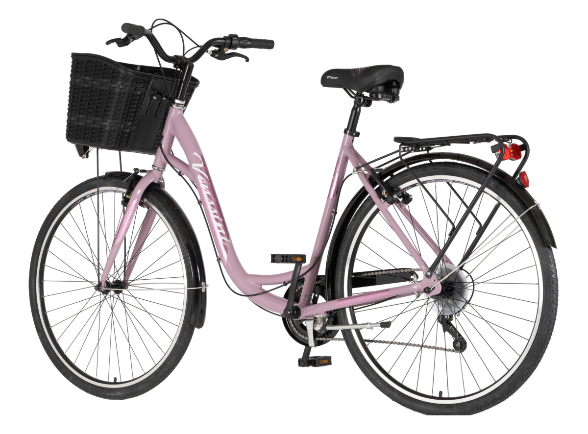 BICIKL FASHION VENSSINI GRACE 28" ALU 21" V-BRAKE  6 BRZINA 167-192CM (L/XL) ROZE