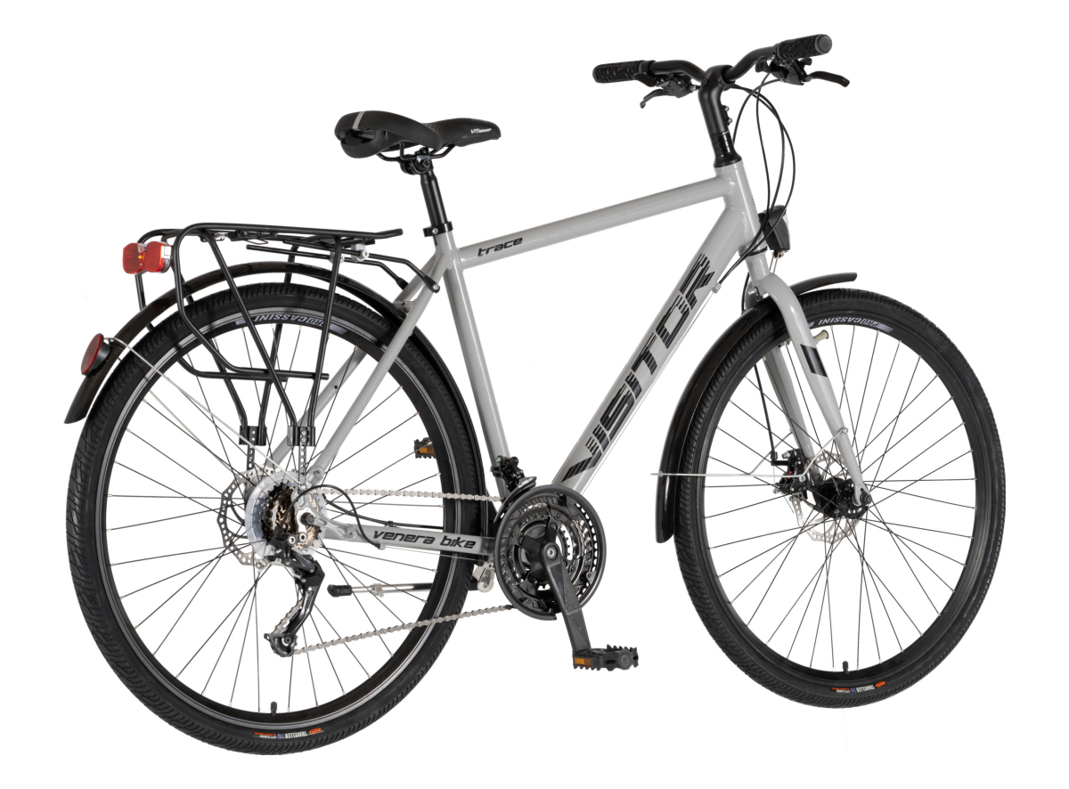 BICIKL TOUR VISITOR TRACE 28" ALU 21" DISK DUPLI 21 BRZINA 175-193CM (XL) SIVI