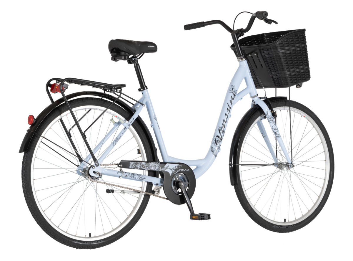 BICIKL FASHION VENSSINI GRACE 28" ALU 19" V-BRAKE  KONTRA 155-178CM (S/M) PLAVI
