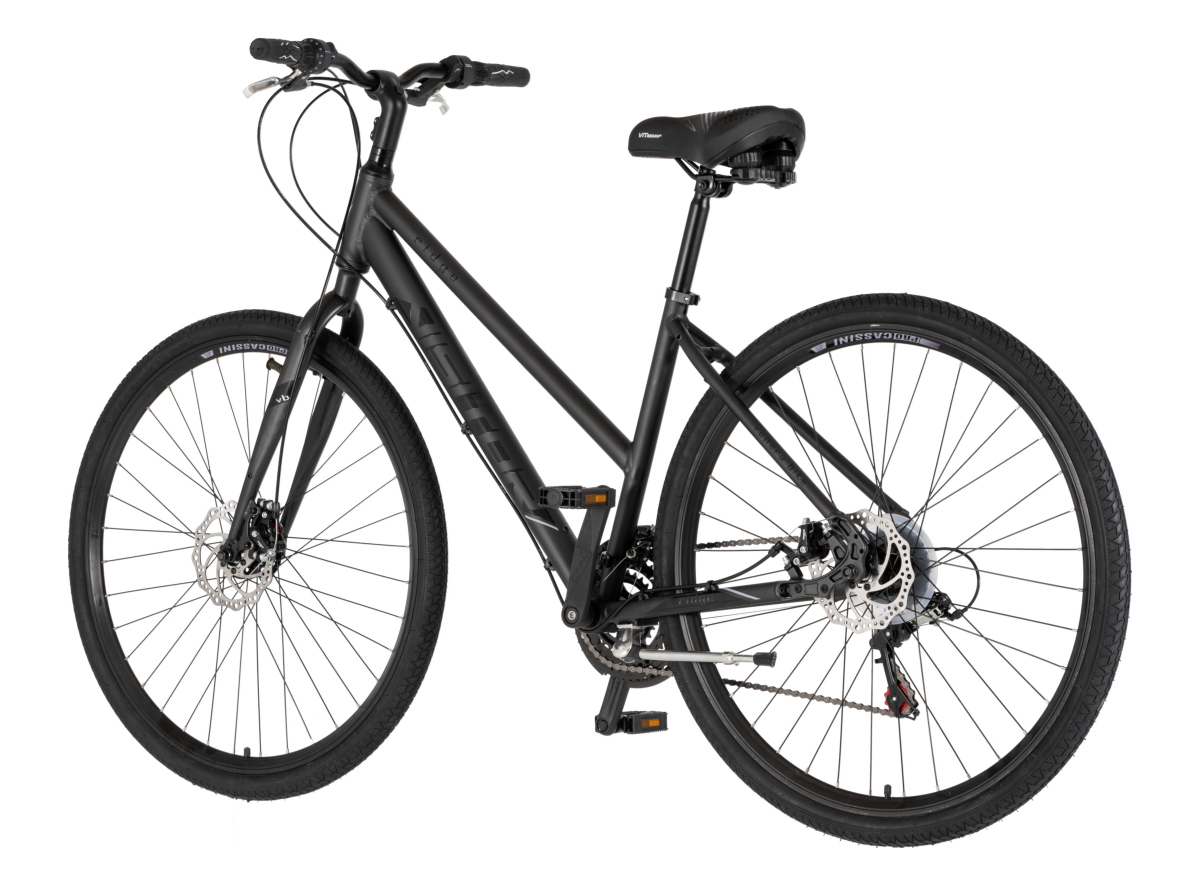 BICIKL CITY VISITOR RIDGE 28" ALU 17" DISK DUPLI 18 BRZINA 167-192CM (L/XL) SIVI