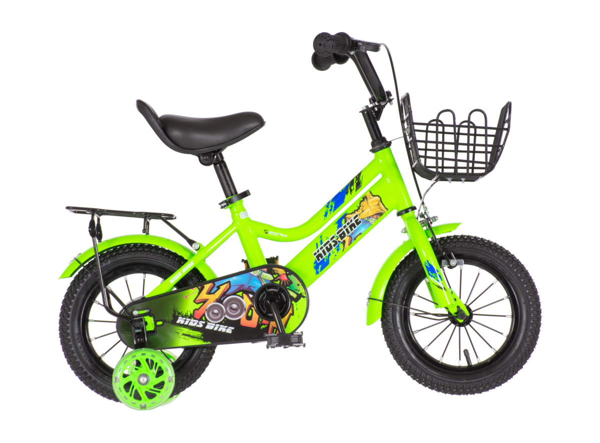 Kids bike Music zelena 12 2024