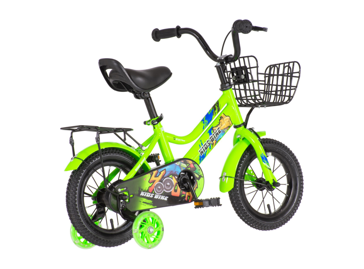 Kids bike Music zelena 12 2024