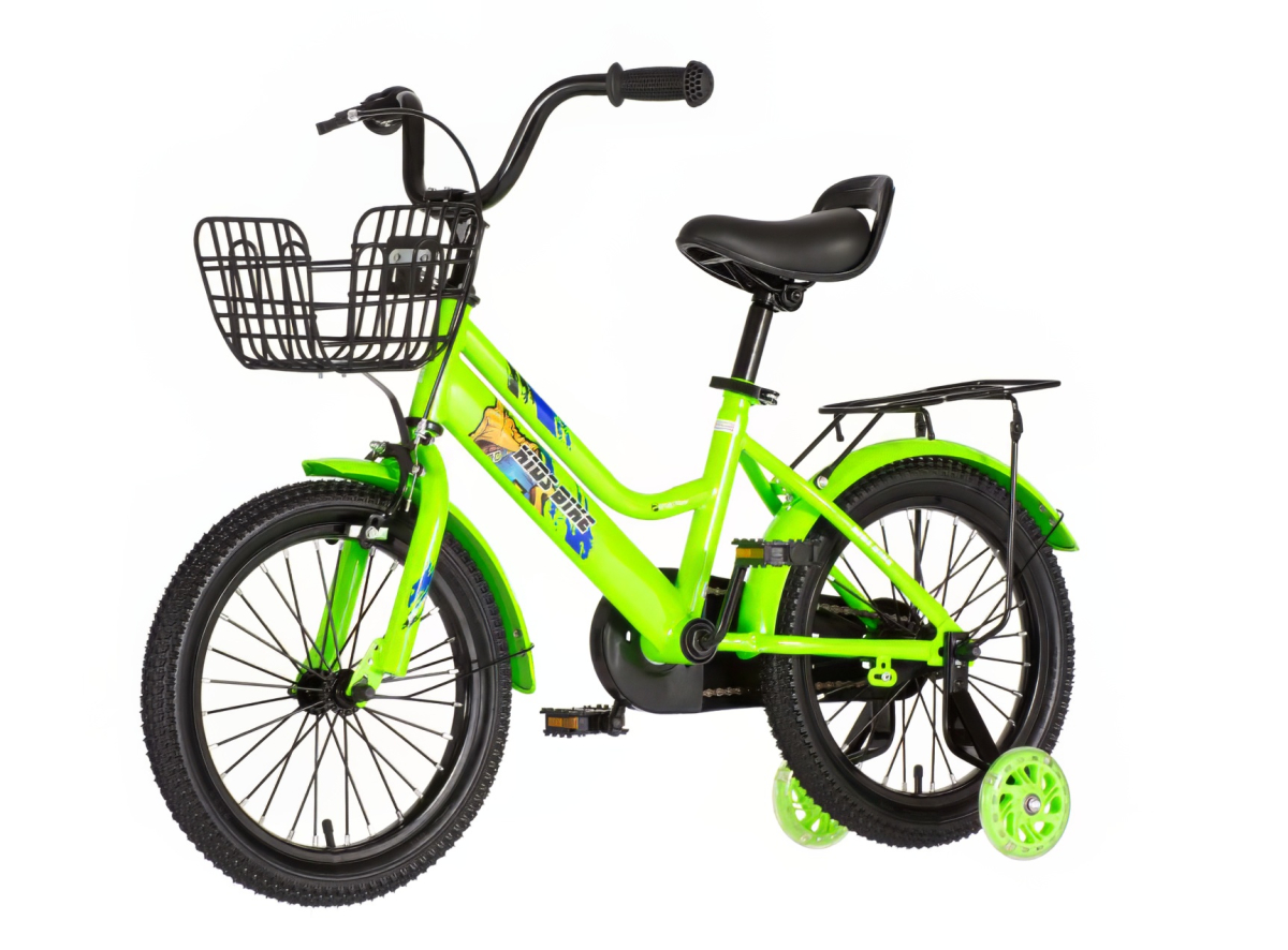 Kids bike Music zelena 16 2024