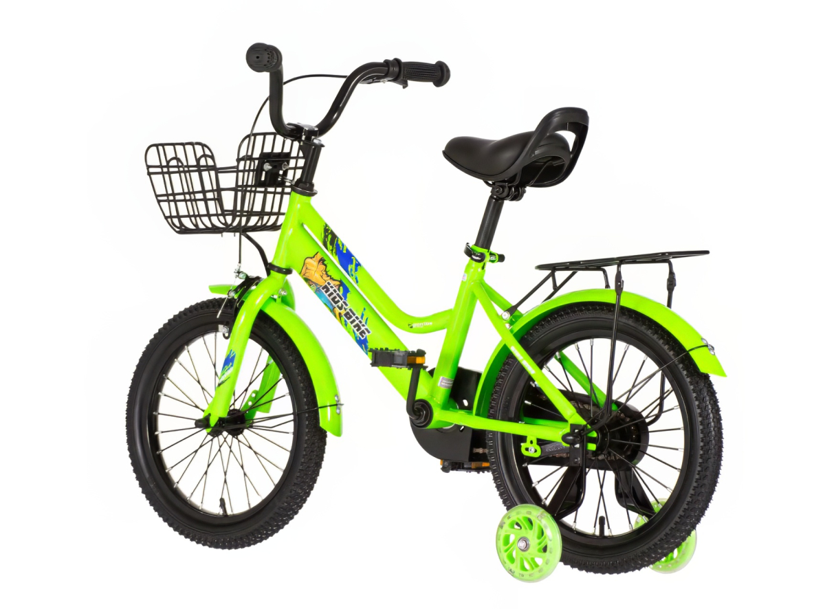 Kids bike Music zelena 16 2024