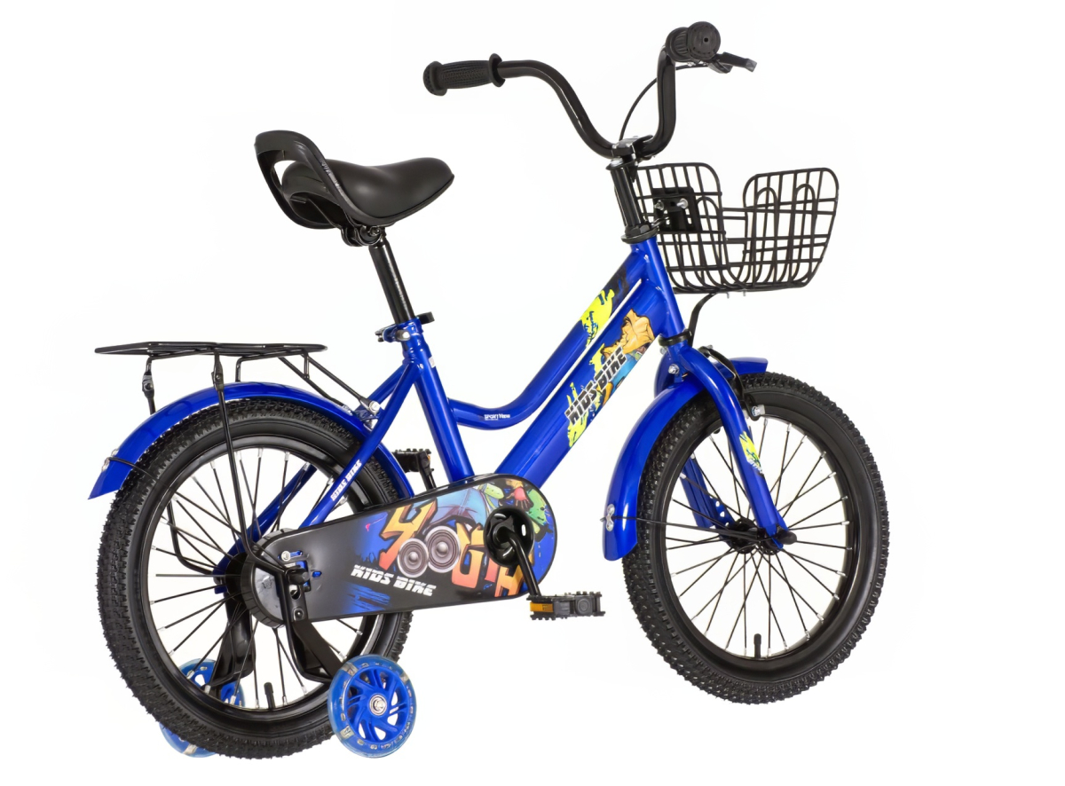 Kids bike Music plava 16 2024