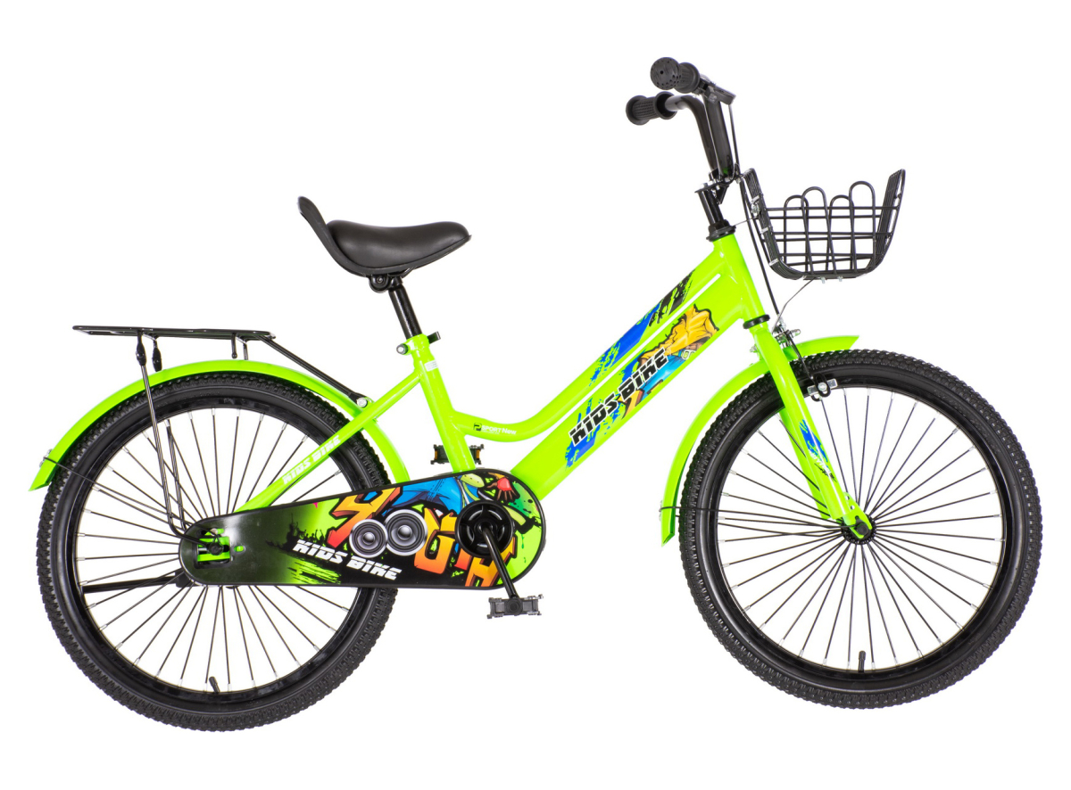 Kids bike Music zelena 20 2024