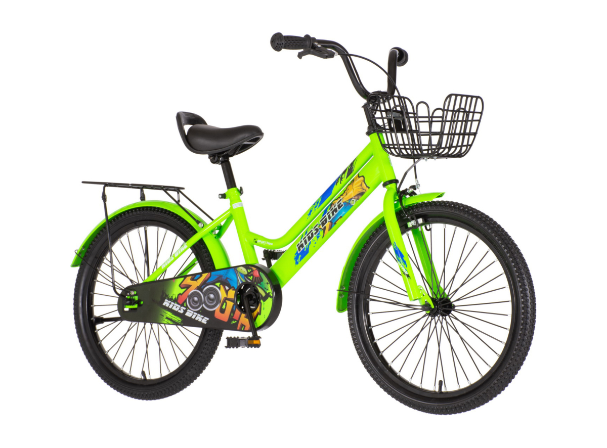 Kids bike Music zelena 20 2024