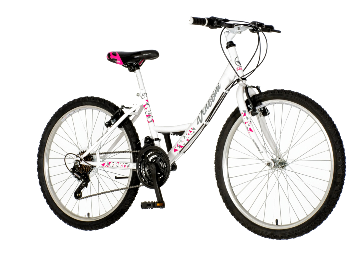 Bicikl Venssini Parma Ella 24" sivo roze