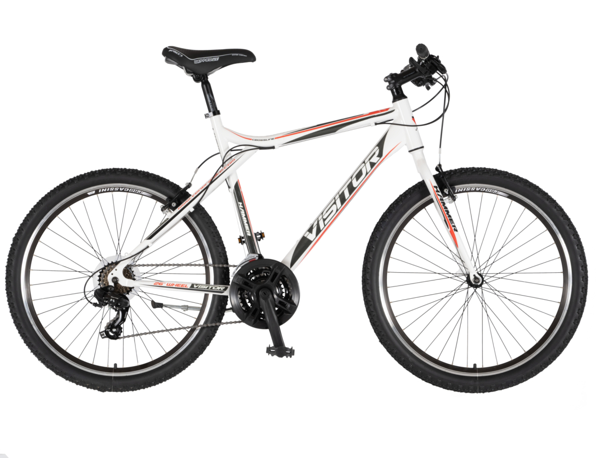 Bicikl Visitor Hammer 26" belo crni