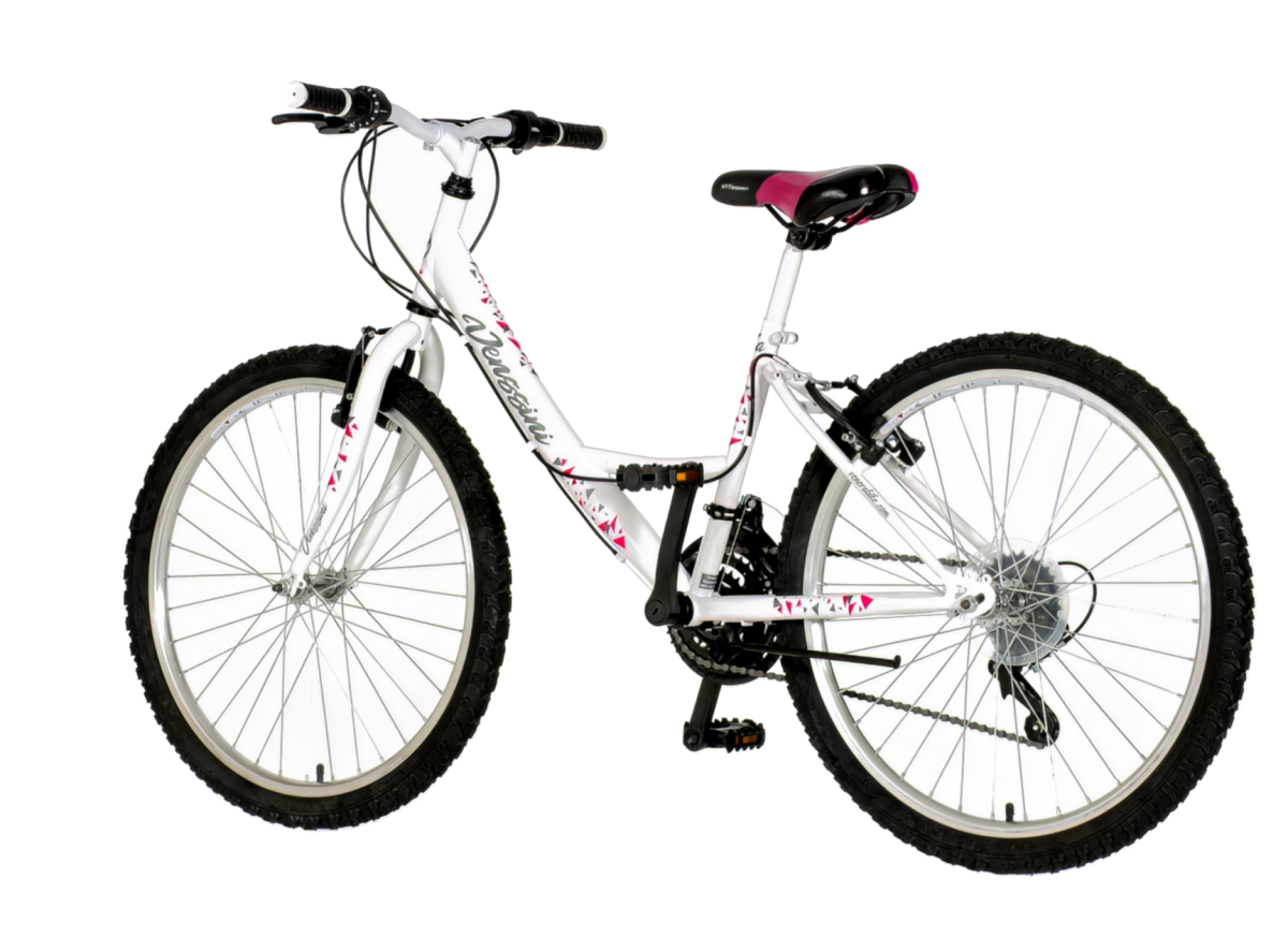 Bicikl Venssini Parma Ella 24" sivo roze