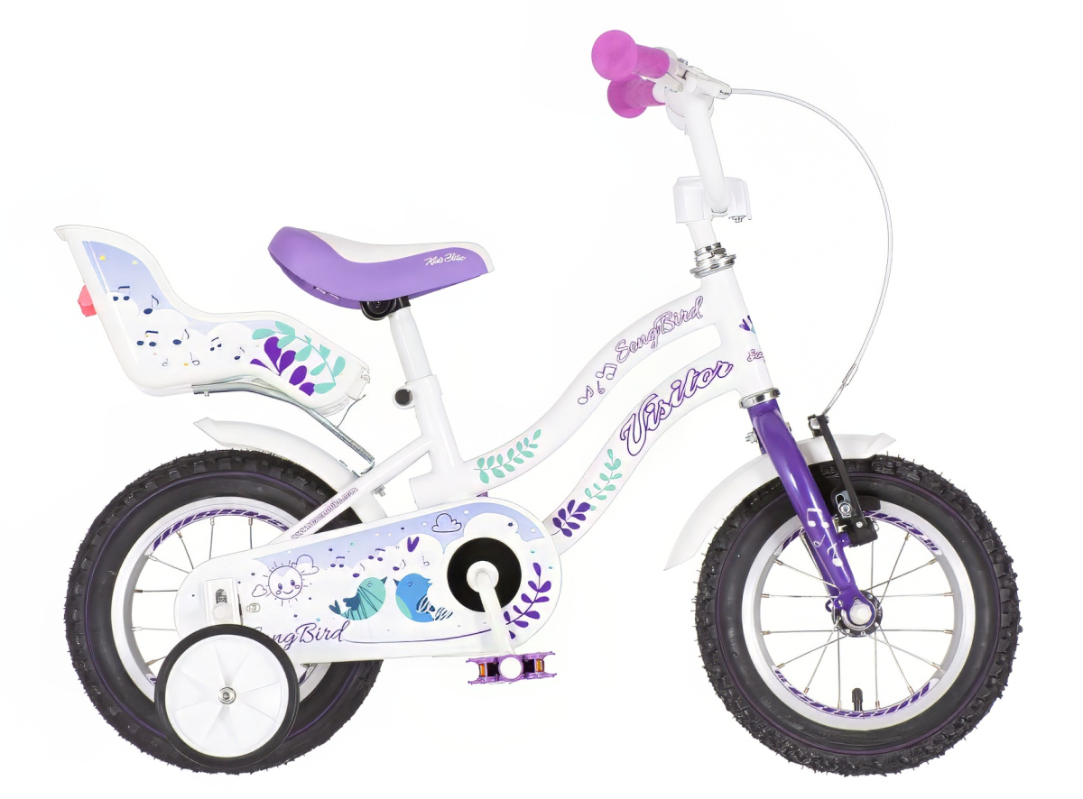 Bicikl Visitor Song bird 12" beli