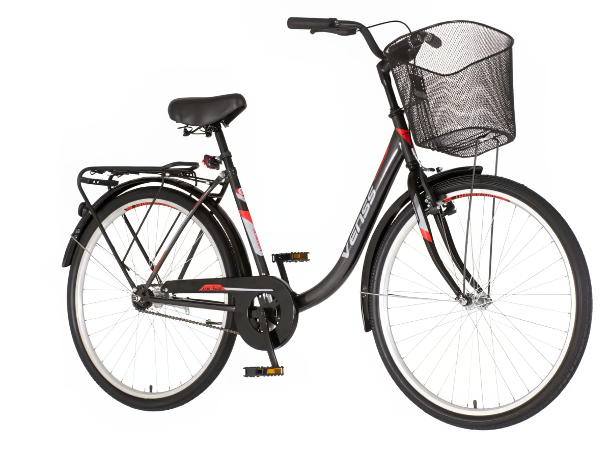 Bicikl Venssini Venecija 26" sivo crveni