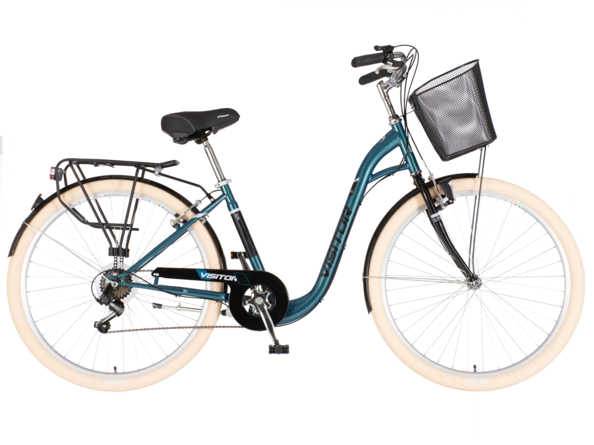 Bicikl Visitor Elite 28" plavo crni