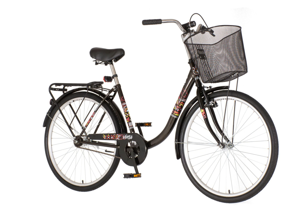 Bicikl Venssini Venecija 26" crno crveni