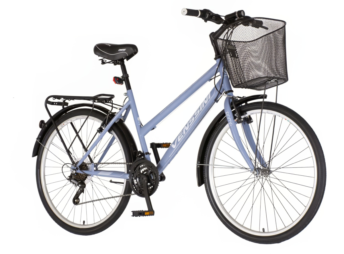 Bicikl Venssini Roma 26" sivo beli