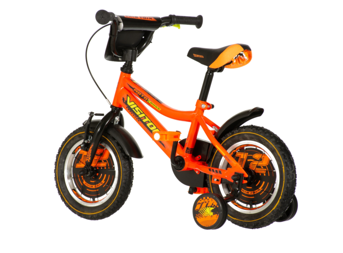 Bicikl Visitor Moto cross 12" narandžasti