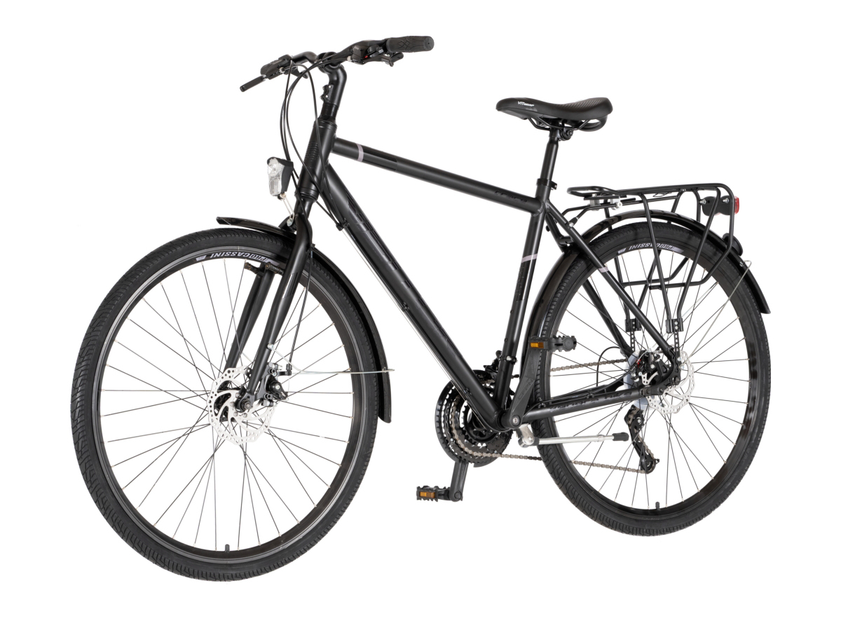 BICIKL TOUR VISITOR TRACE 28" ALU 21" DISK DUPLI 21 BRZINA 175-193CM (XL) CRNI