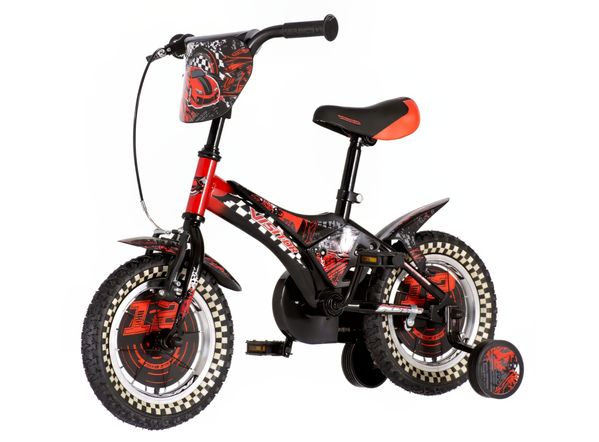 Bicikl Visitor Nitro 12" crno crveni