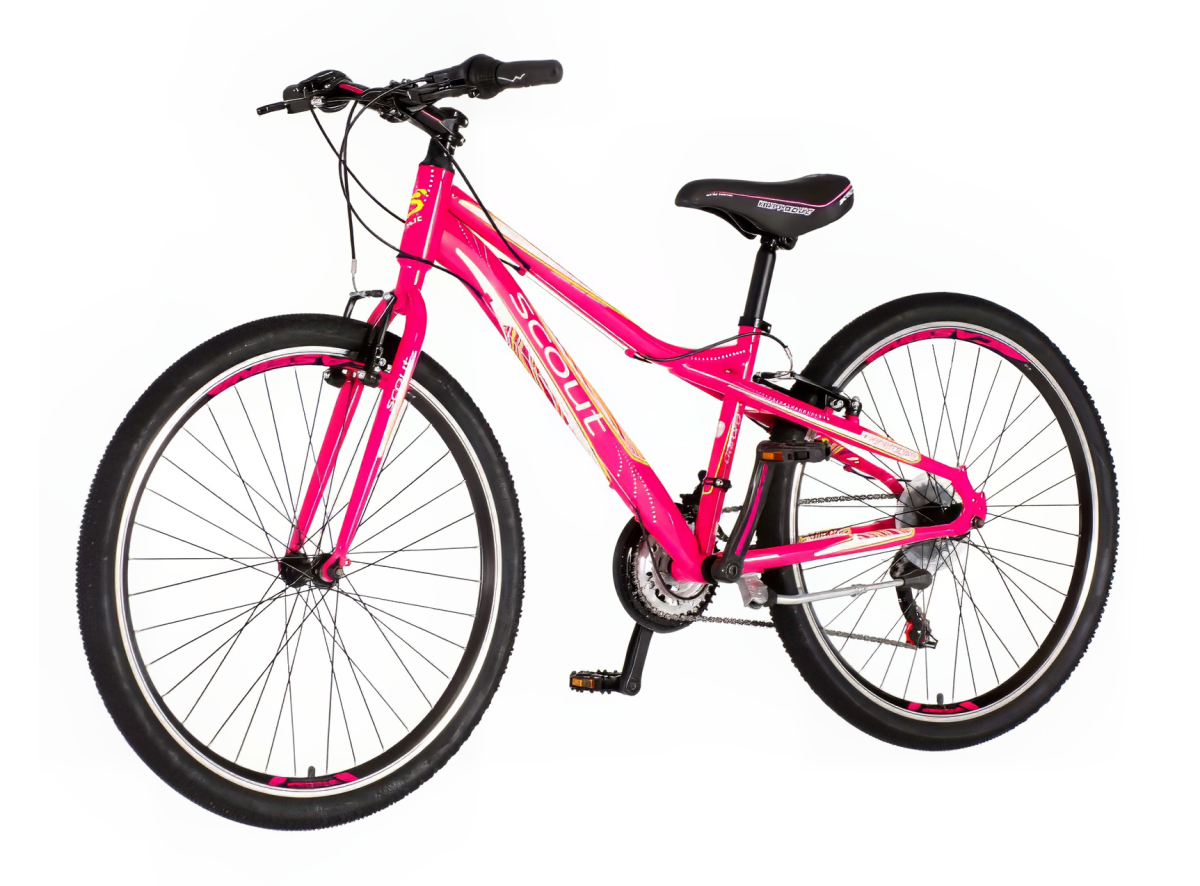 Bicikl Visitor Aurora 26" roze multikolor