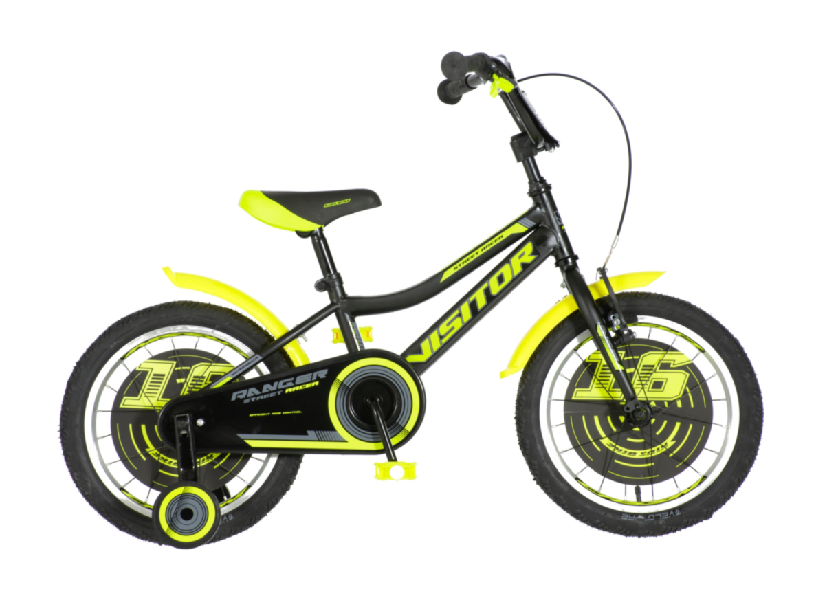 Bicikl Visitor Ranger  16" crno žuti